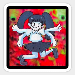 Yume nikki Monoko Sticker